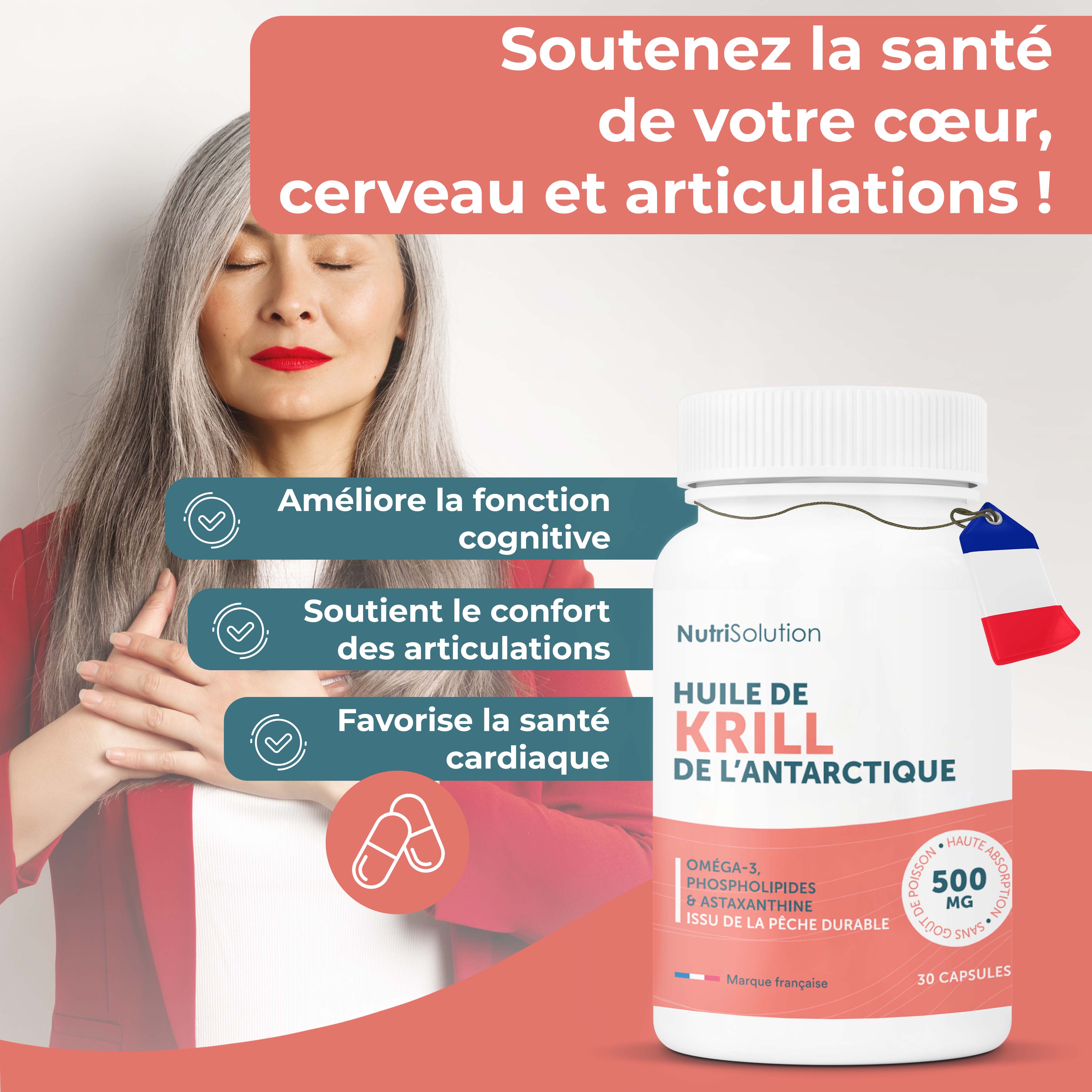 Huile De Krill De L'Antarctique