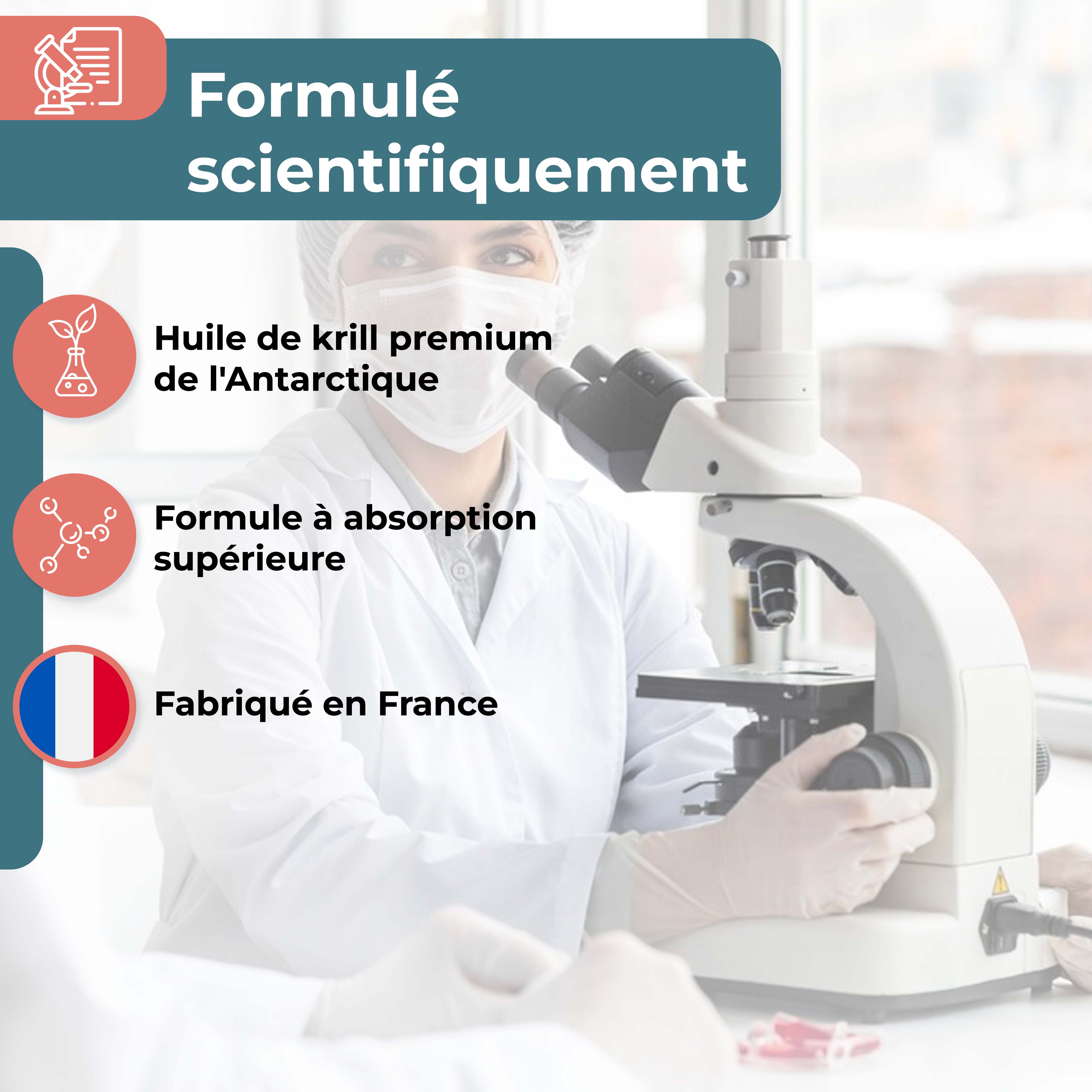 Huile De Krill De L'Antarctique