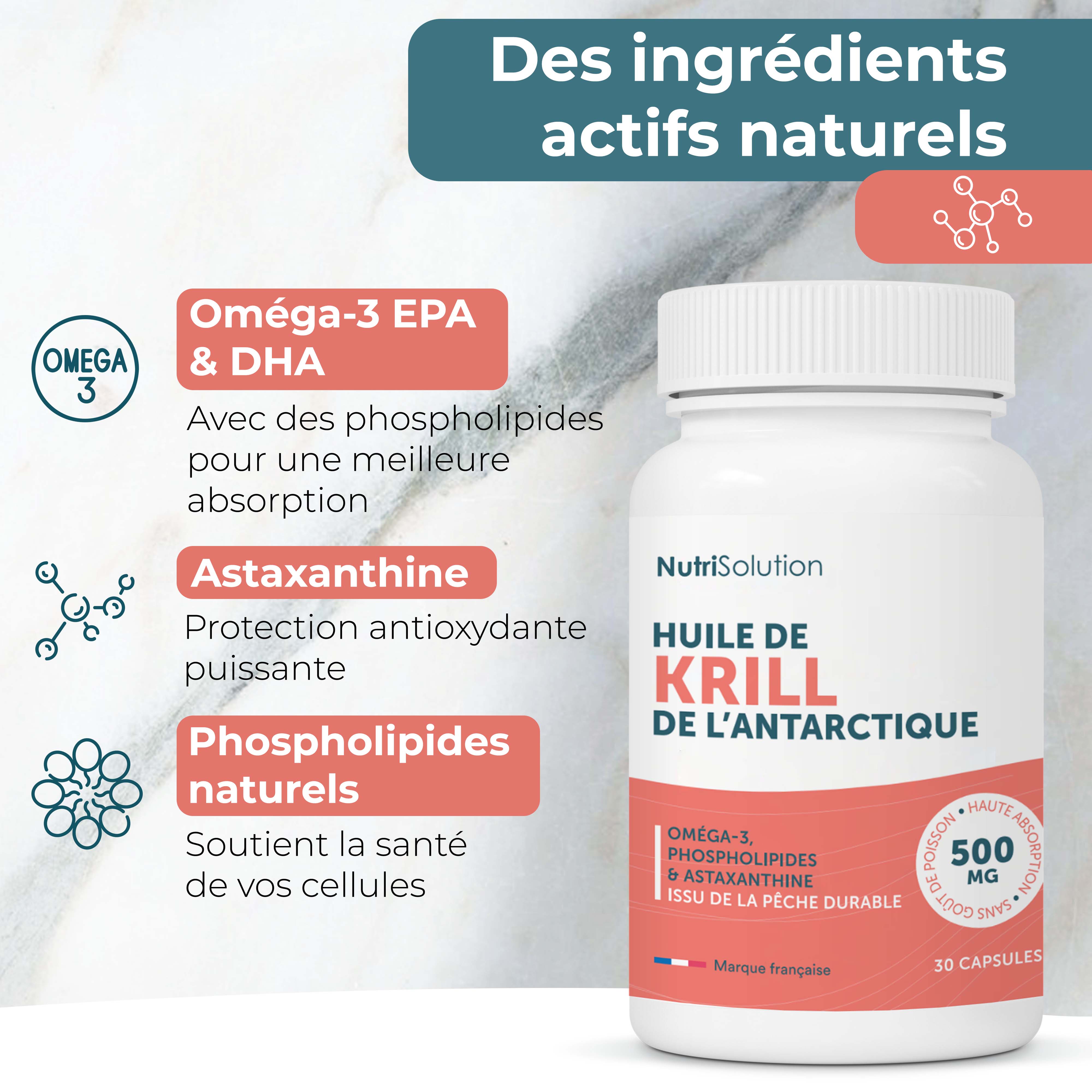 Huile De Krill De L'Antarctique