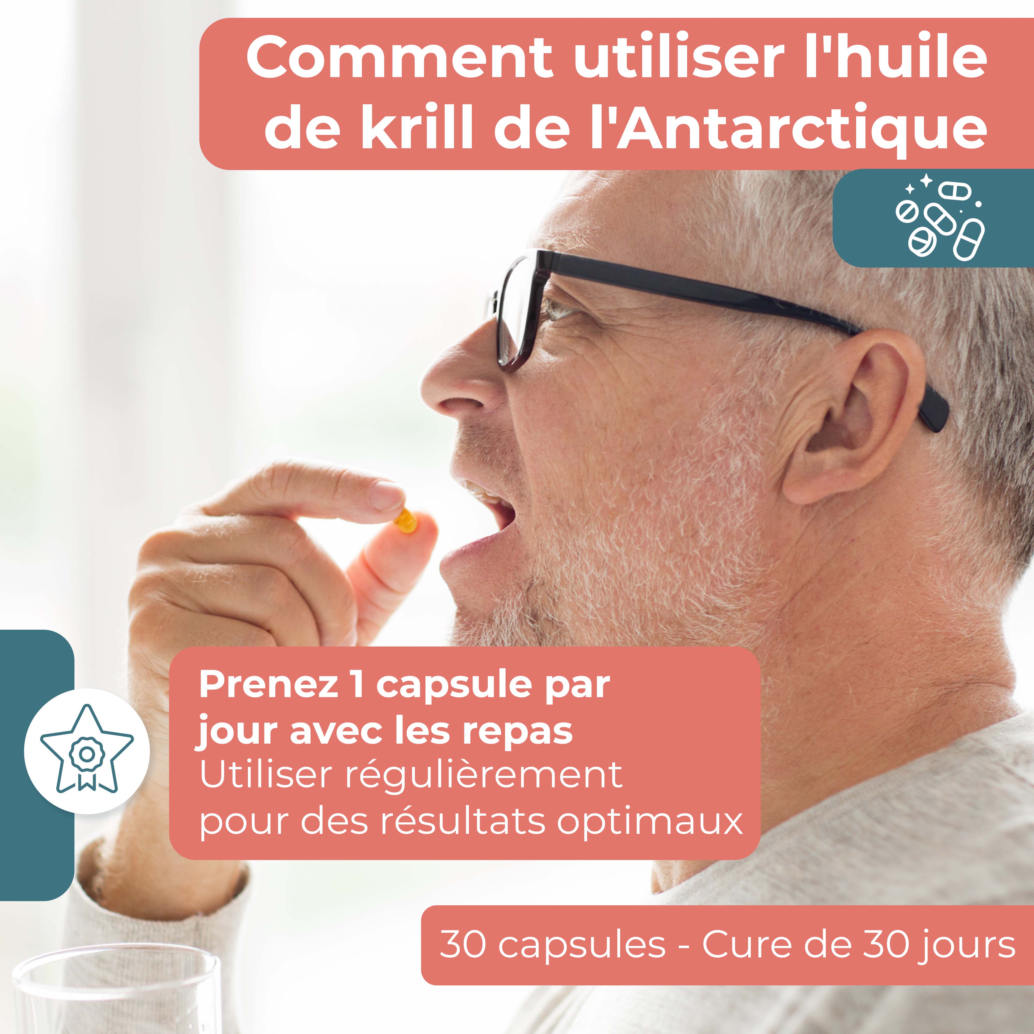 Huile De Krill De L'Antarctique