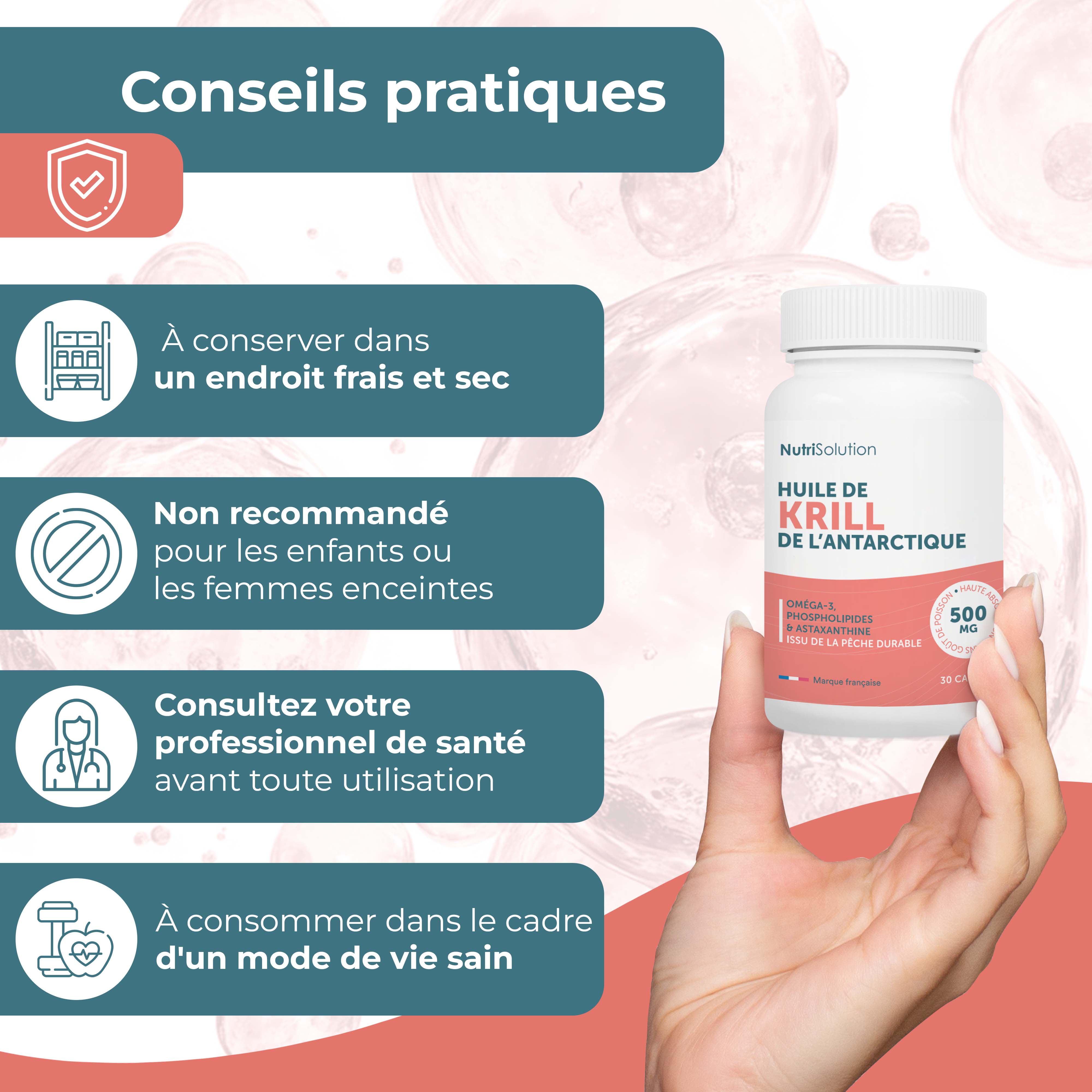 Huile De Krill De L'Antarctique